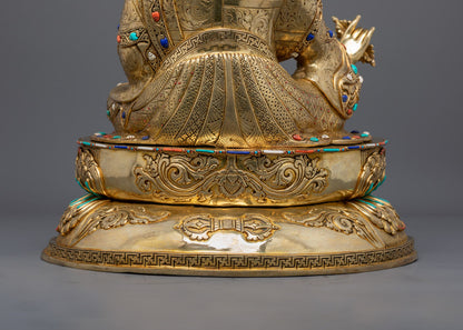 Padmasambhava Guru Rinpoche Statue | Sacred Tibetan Home Decor