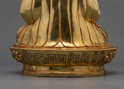 Handmade Guru Tsokye Dorje Statue | Traditional Buddhist Icon