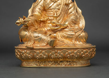 Guru Rinpoche Statue for Meditation | Traditional Nepalese Art & Craft