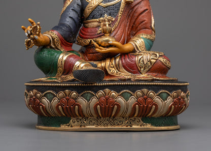 Guru Rinpoche Statue | Premium Handcrafted Buddhist Sculpture
