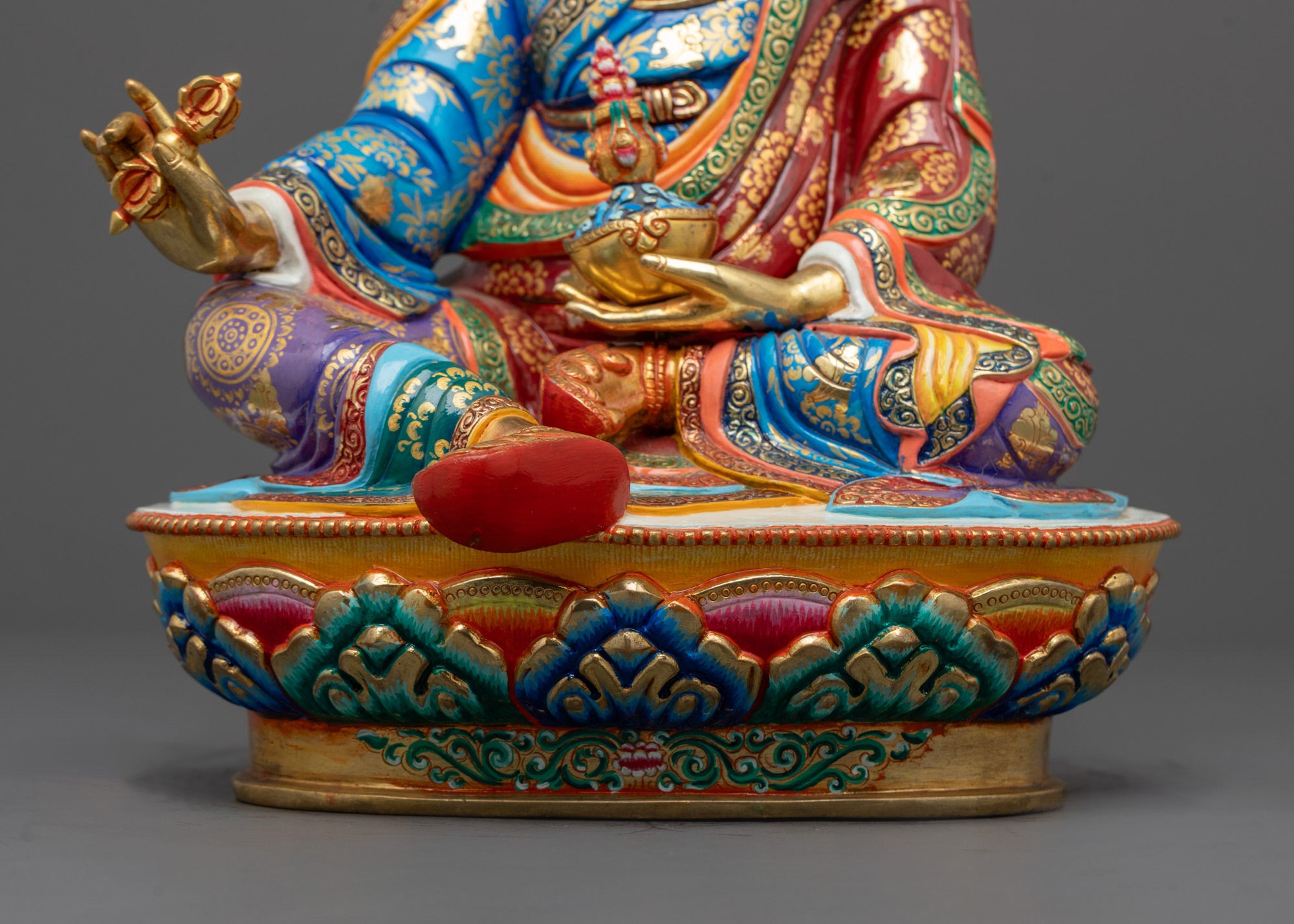 Traditional Guru Rinpoche Statue | Himalayan Art of Enlightened