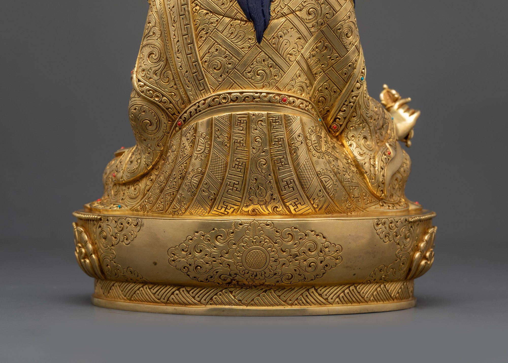Guru Rinpoche Statue from Nepal | Exquisite Himalayan Buddhist Art