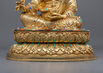 Padmasambhava Guru Rinpoche Statue | Sacred Tibetan Home Decor