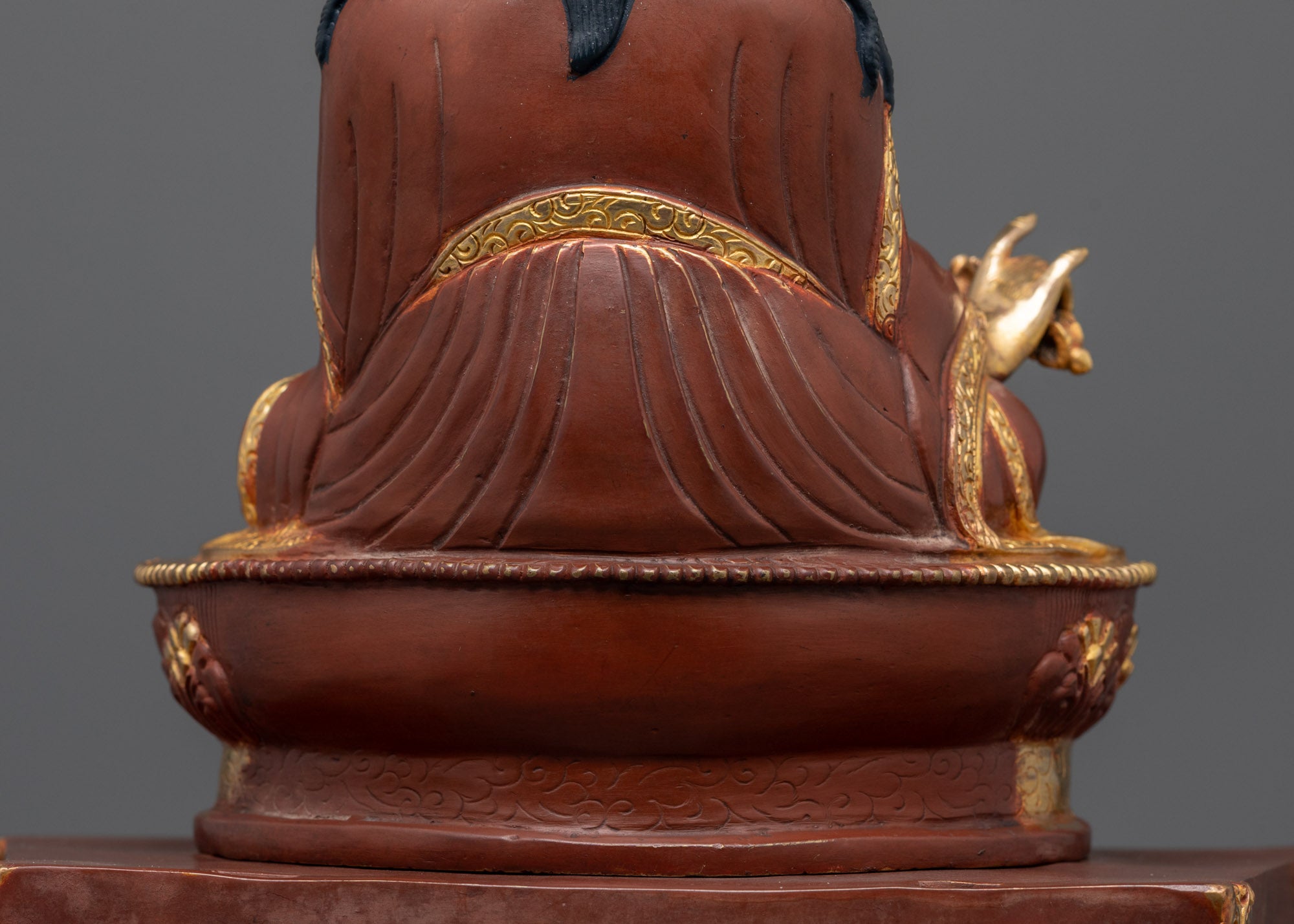 Handmade Guru Rinpoche Statue | The Second Buddha for Home Altar