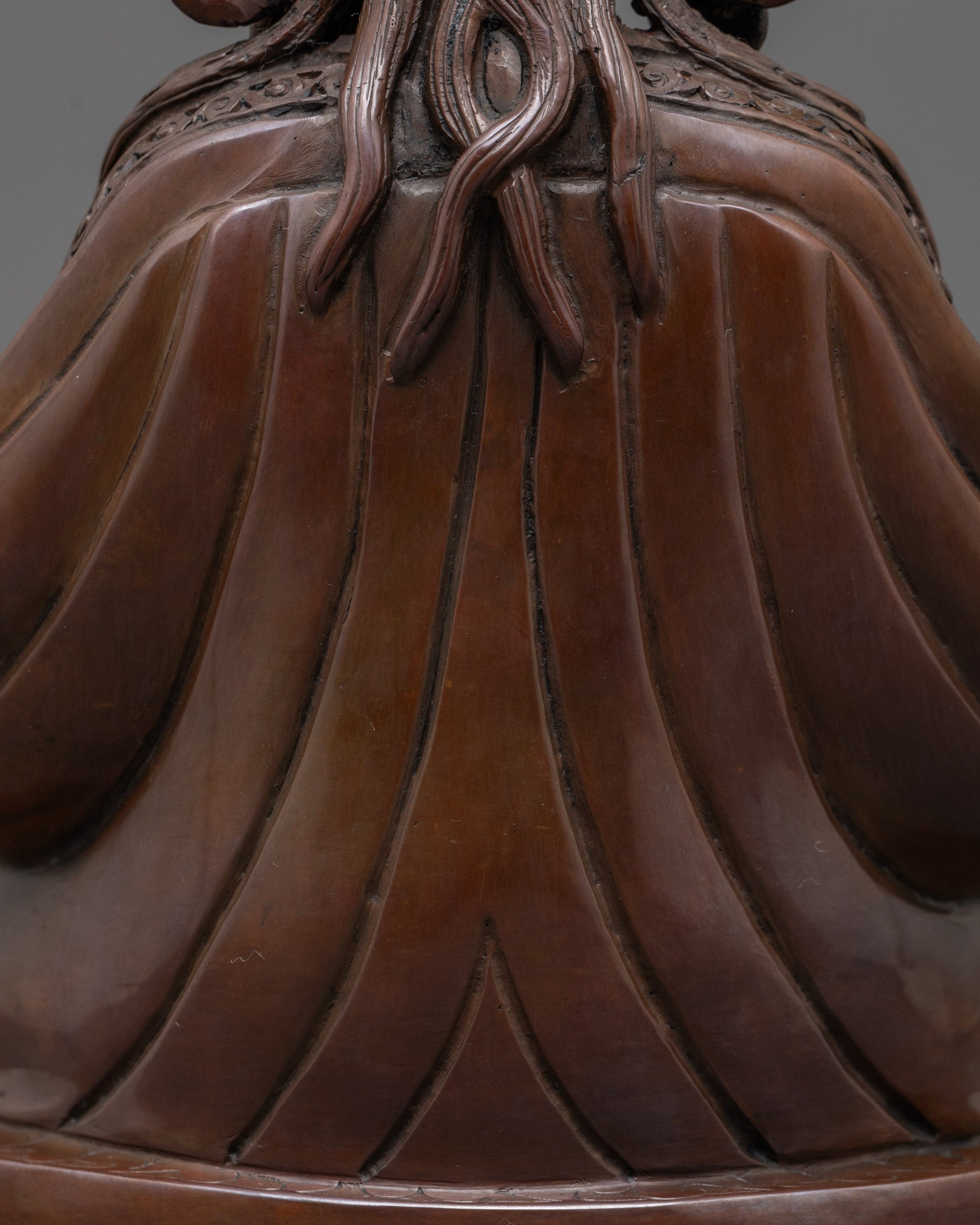 Oxidized Tsokye Dorje Statue | Vajra Guru Statue for Spiritual Healing