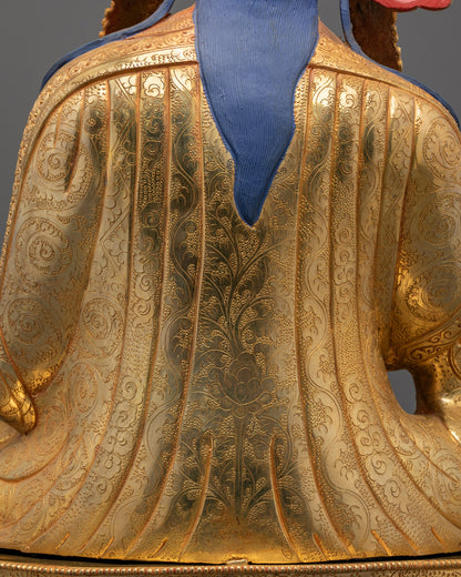 Guru Rinpoche Statue from Nepal | Handcrafted Protector