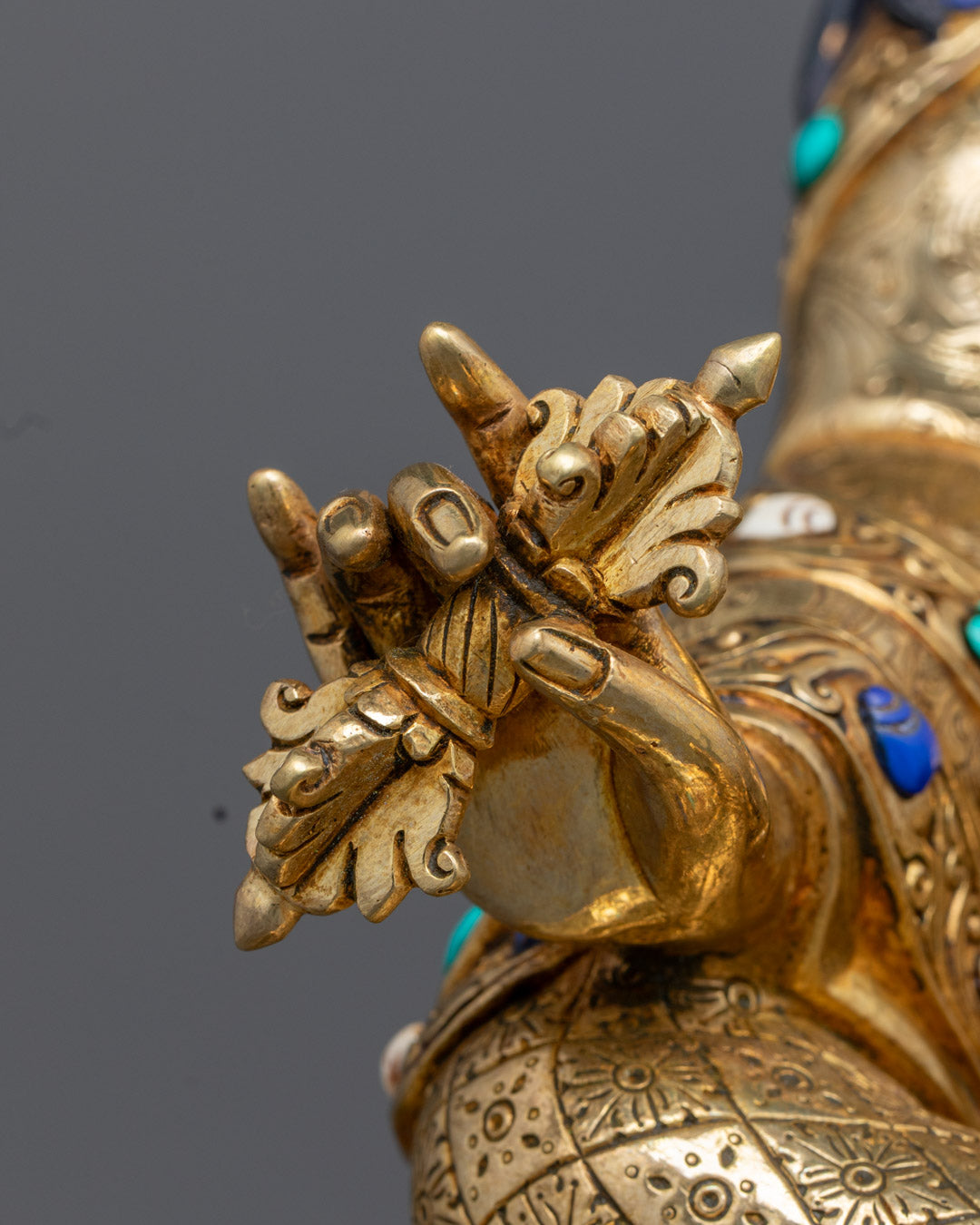 Padmasambhava Guru Rinpoche Statue | Sacred Tibetan Home Decor