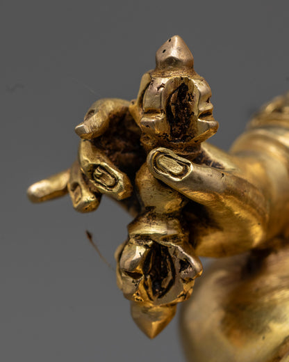 Traditional Guru Rinpoche Statue | Handmade Himalayan Art