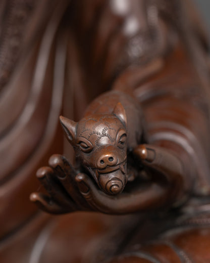 Oxidized Guru Norla | Invoking Prosperity and Wealth