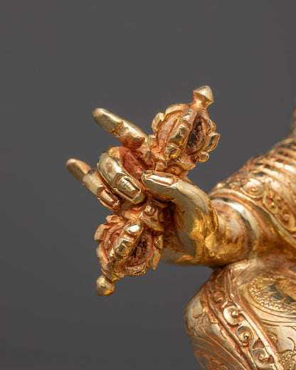 Padmasambhava Statue | Ancient Himalayan Buddhist Craftsmanship