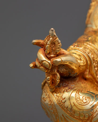 Sacred Tantrik Buddhism Padmasambhava Sculpture | Spiritual Zen Artwork