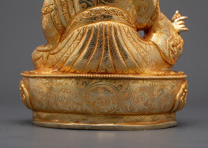 Sacred Tantrik Buddhism Padmasambhava Sculpture | Spiritual Zen Artwork