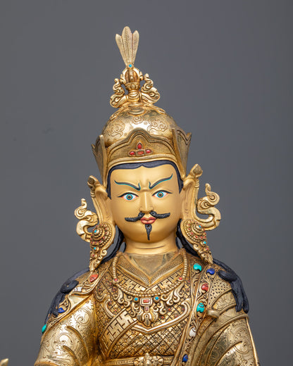 Padmasambhava Guru Rinpoche Statue | Sacred Tibetan Home Decor