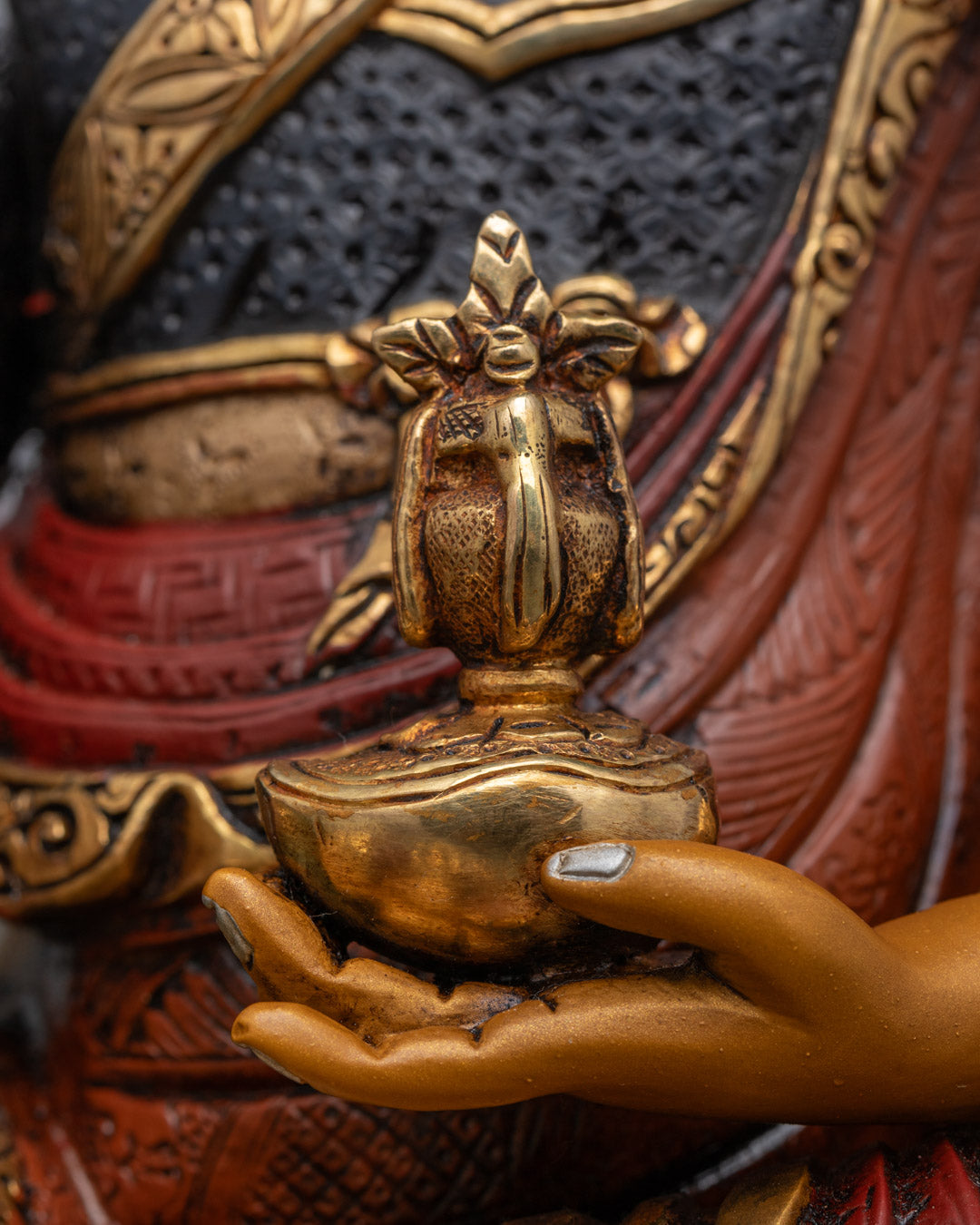 Guru Rinpoche Statue | Premium Handcrafted Buddhist Sculpture
