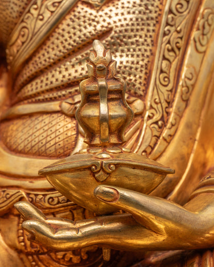 Guru Rinpoche Statue | Traditional Himalayan Buddhist Art