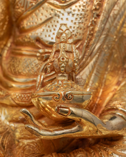 Padmasambhava Statue | Ancient Himalayan Buddhist Craftsmanship