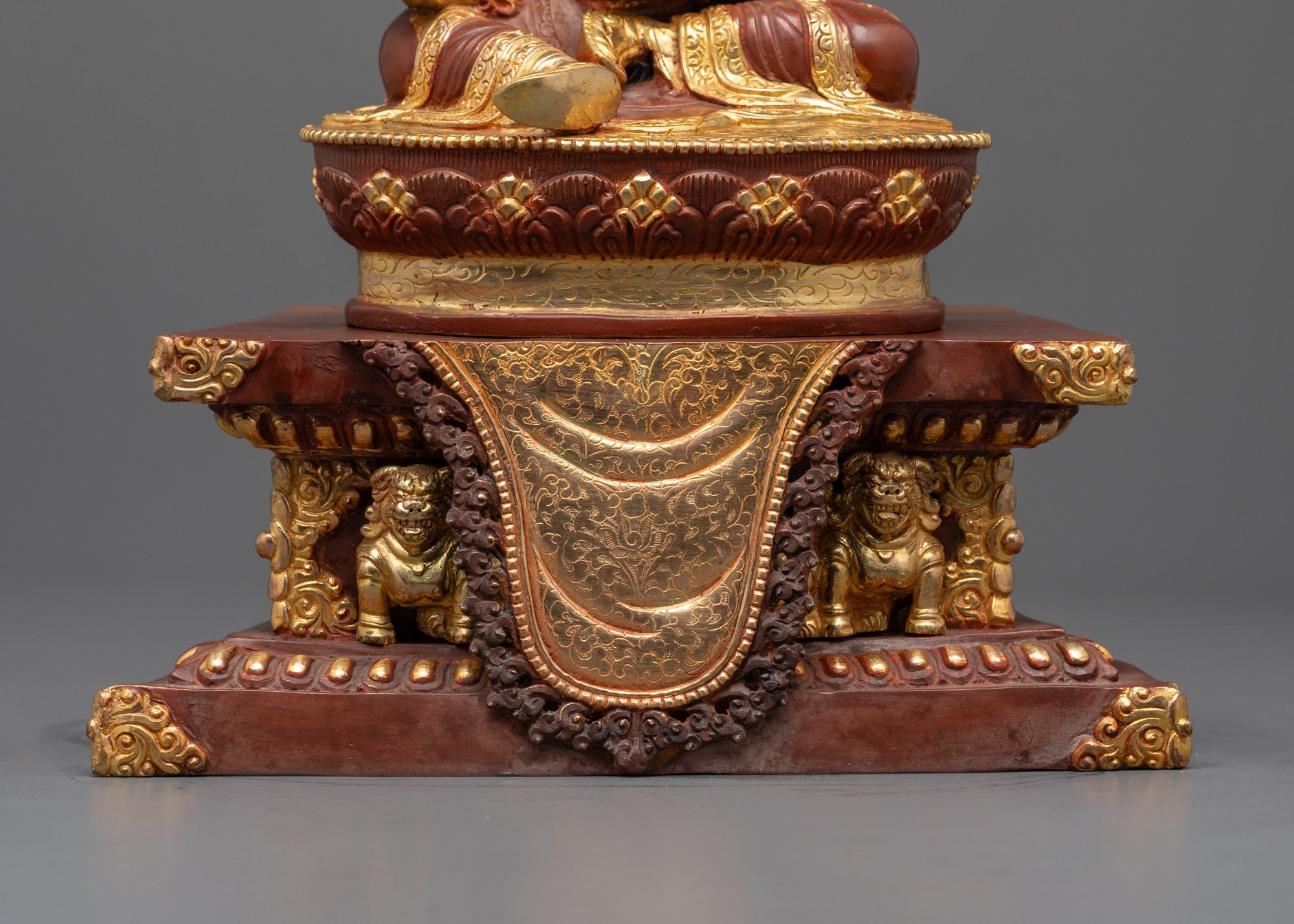 Handmade Guru Rinpoche Statue | The Second Buddha for Home Altar