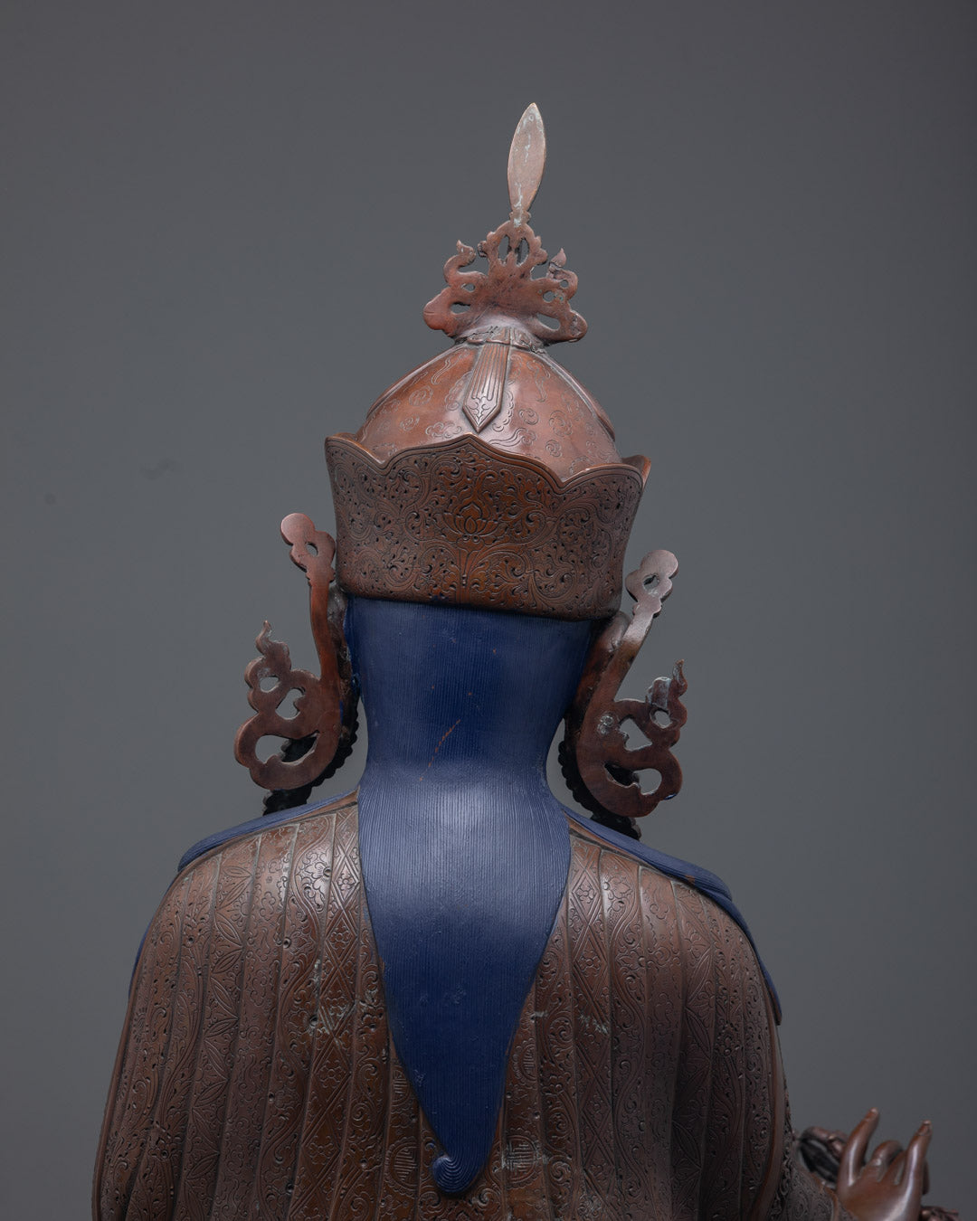 Traditional Guru Rinpoche Sculpture | Buddhist Statue