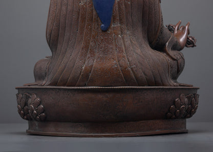 Traditional Guru Rinpoche Sculpture | Buddhist Statue