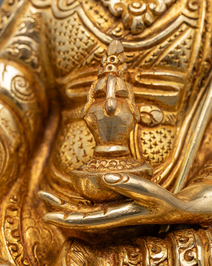 Tantra Guru Rinpoche Statue | Tibetan Buddhist Art