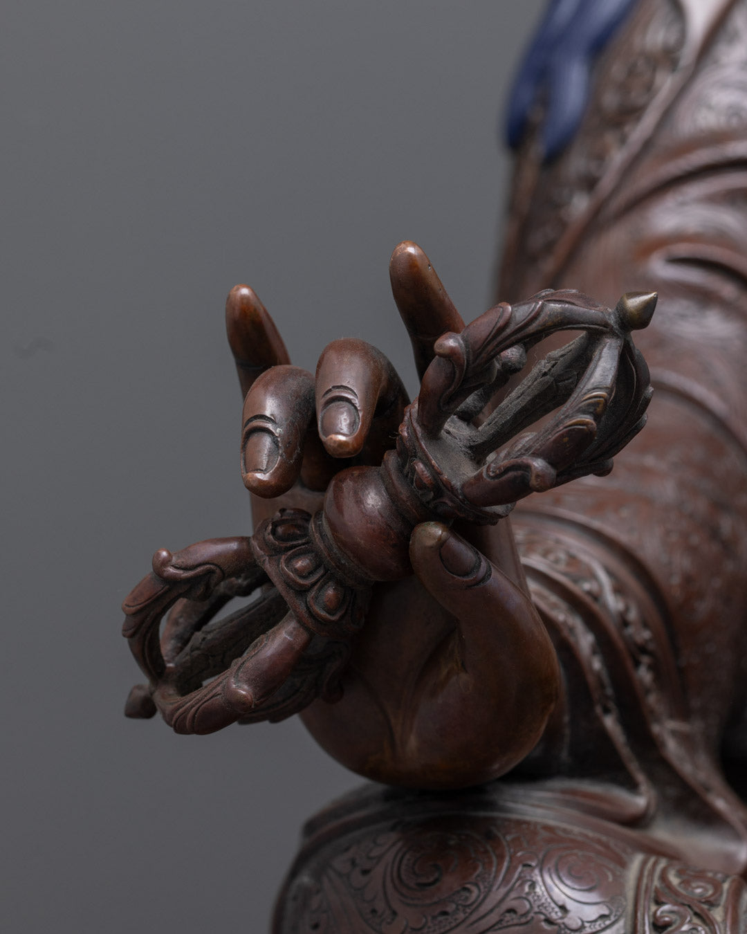 Traditional Guru Rinpoche Sculpture | Buddhist Statue