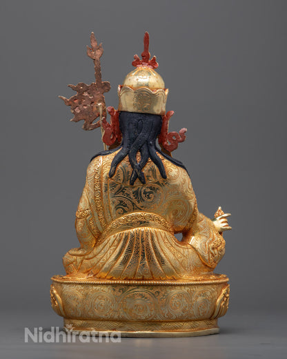 Sacred Tantrik Buddhism Padmasambhava Sculpture | Spiritual Zen Artwork
