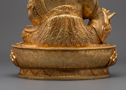 Handmade Guru Rinpoche Statue | Himalayan Padmasambhava Sculpture