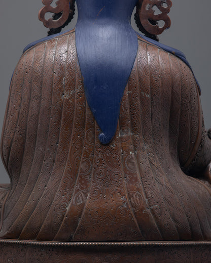 Traditional Guru Rinpoche Sculpture | Buddhist Statue