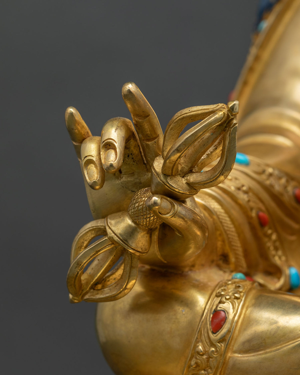 The Lotus-Born Guru Rinpoche Statue | Enlightened Presence for Altars