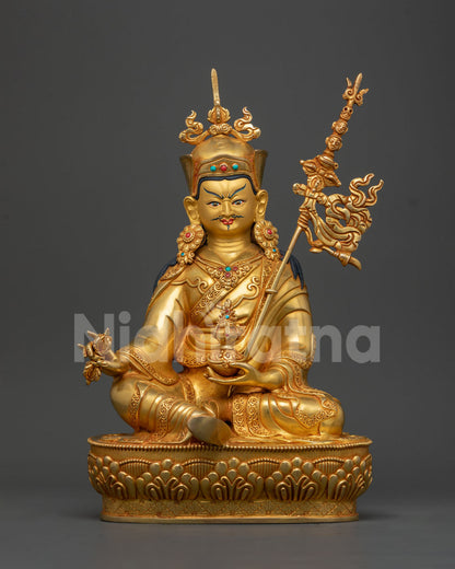 Guru Padmasambhava Statue for Spiritual Practice