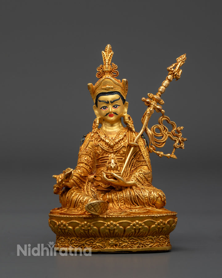 small Guru Rinpoche Statue | Tibetan Buddhist Protector