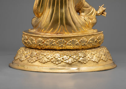 Handcrafted Padmasambhava Statue | Tibetan Buddhist Art