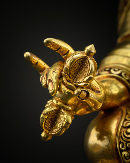 Guru Rinpoche Statue | Handmade Buddhist Sculpture