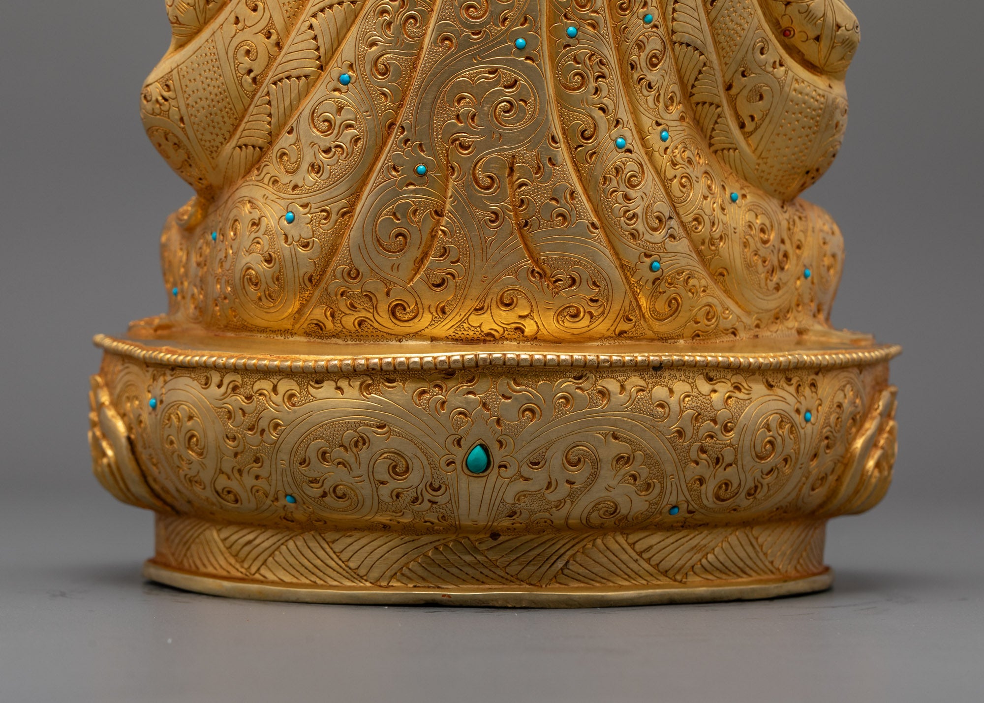 Shop Hand-Carved Guru Rinpoche Statue | Tibetan Buddhist Icon