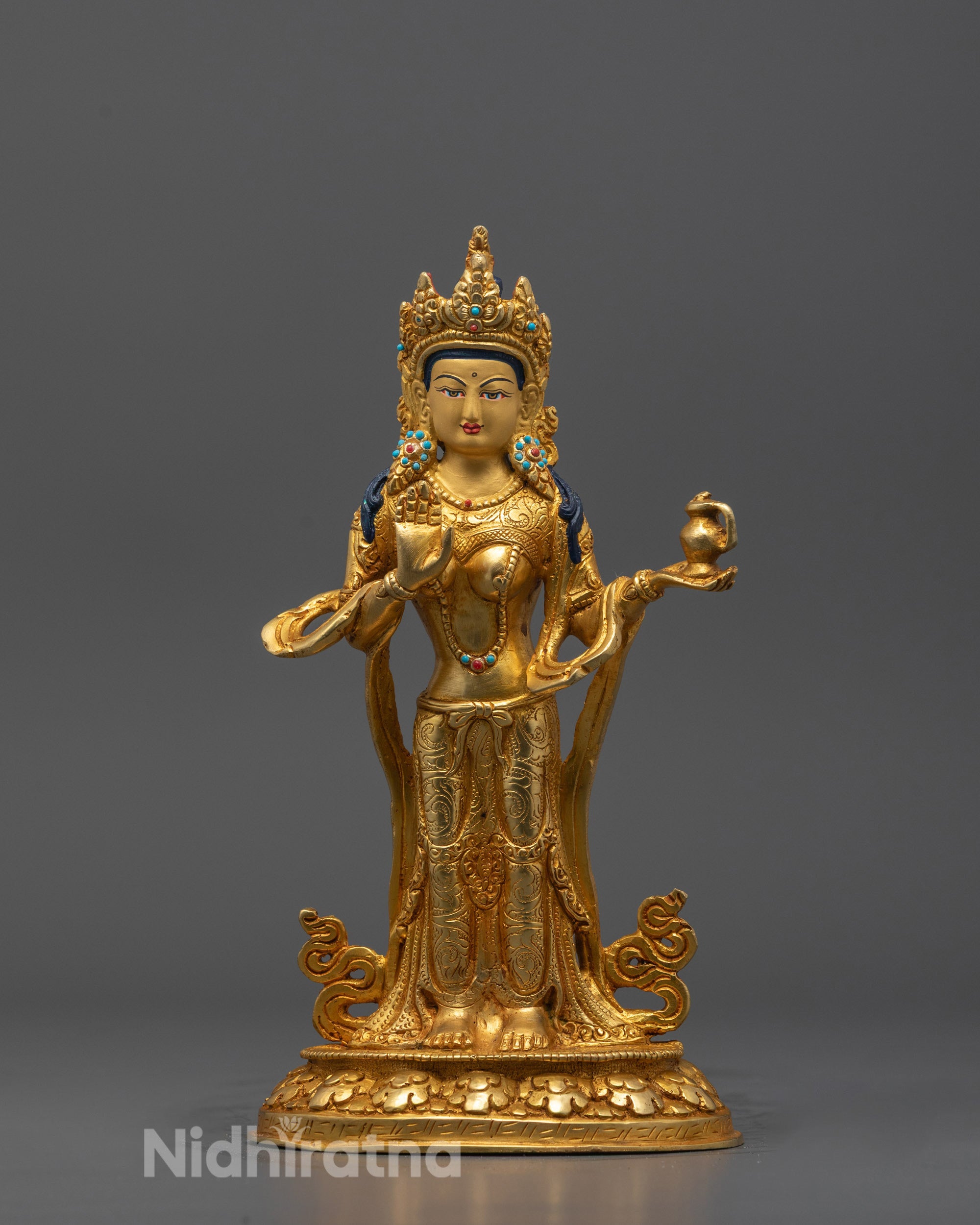 Tibetan Buddhist Mandarava and Yeshe Tsogyal Statues