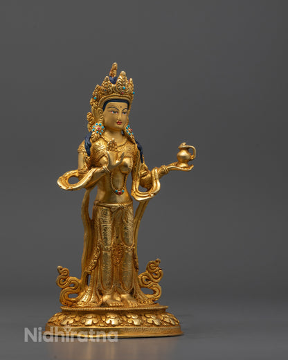 Tibetan Buddhist Mandarava and Yeshe Tsogyal Statues