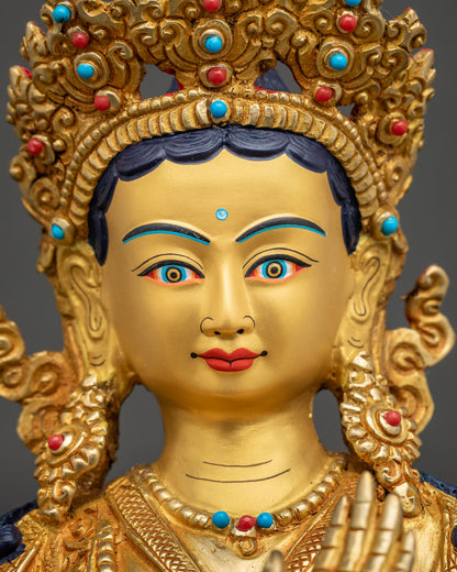 Yeshe Tsogyal and Mandarava Statue | Vajrayana Buddhist Art