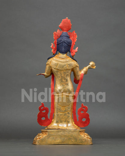 Yeshe Tsogyal and Mandarava Statue | Vajrayana Buddhist Art