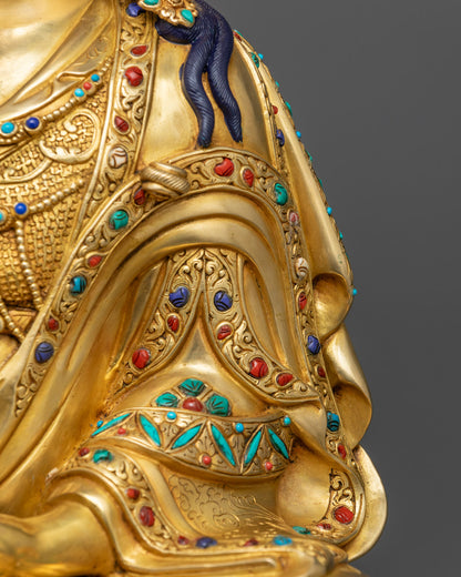 Guru Rinpoche Statue | Handcrafted Buddhist Master of Tibet