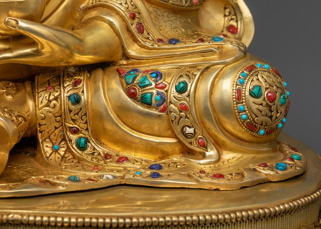 Guru Rinpoche Statue | Handcrafted Buddhist Master of Tibet