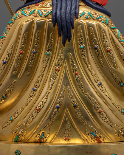 Guru Rinpoche Statue | Handcrafted Buddhist Master of Tibet