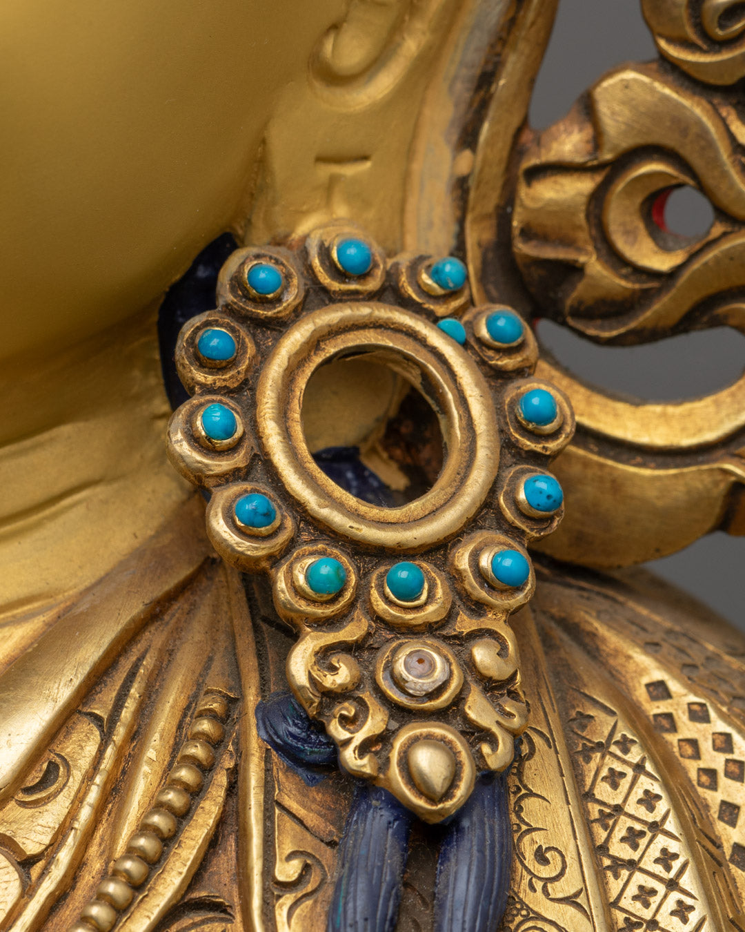 Guru Rinpoche Statue | Nepalese Handmade Buddhist Sculpture