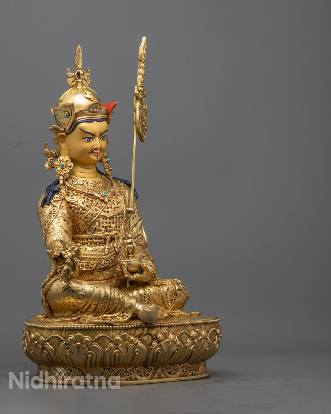 Nepali Statue of Guru Padmasambhava | Handmade Artwork