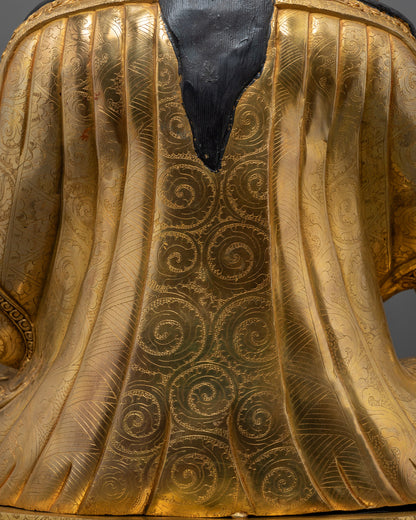 Traditional Artwork of Guru Rinpoche Statue