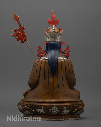 Guru Rinpoche Statue | Handcrafted Tibetan Padmasambhava Sculpture