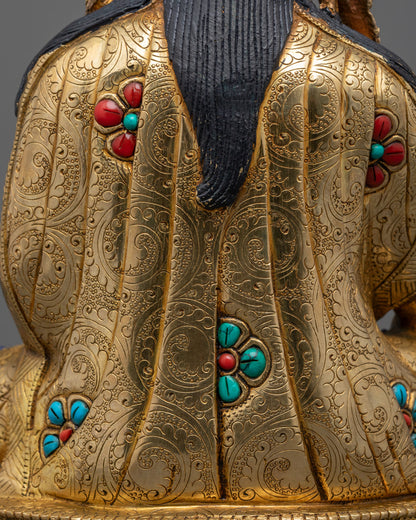 Guru Rinpoche(Padmasambhava) Statue | Handmade Buddhist Statue