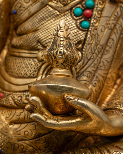 Guru Rinpoche(Padmasambhava) Statue | Handmade Buddhist Statue