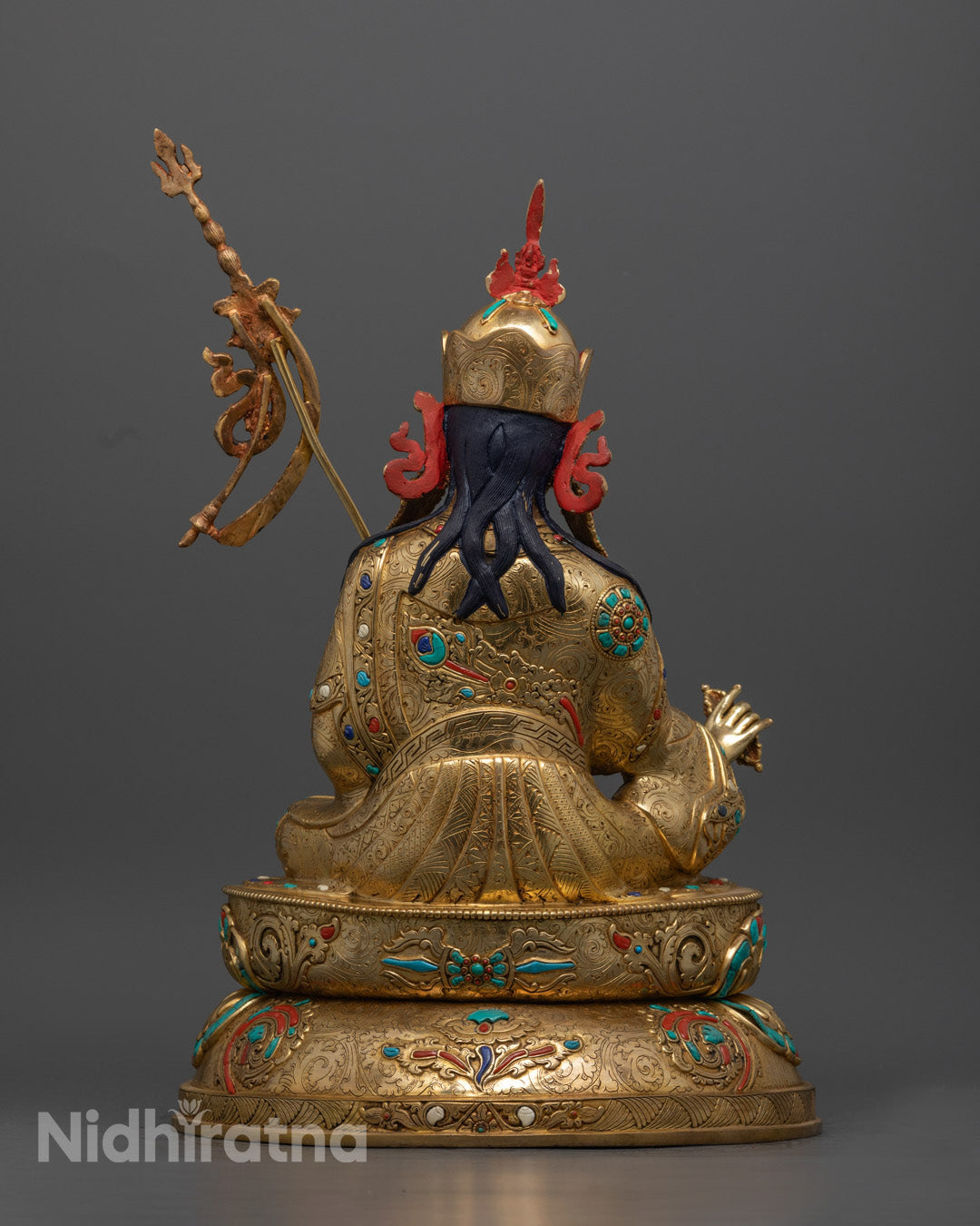 Guru Rinpoche (Padmasambhava) Statue | Handcrafted Buddhist Figure