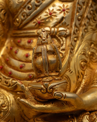 Padmasambhava Statue | Traditional Guru Rinpoche from Nepal