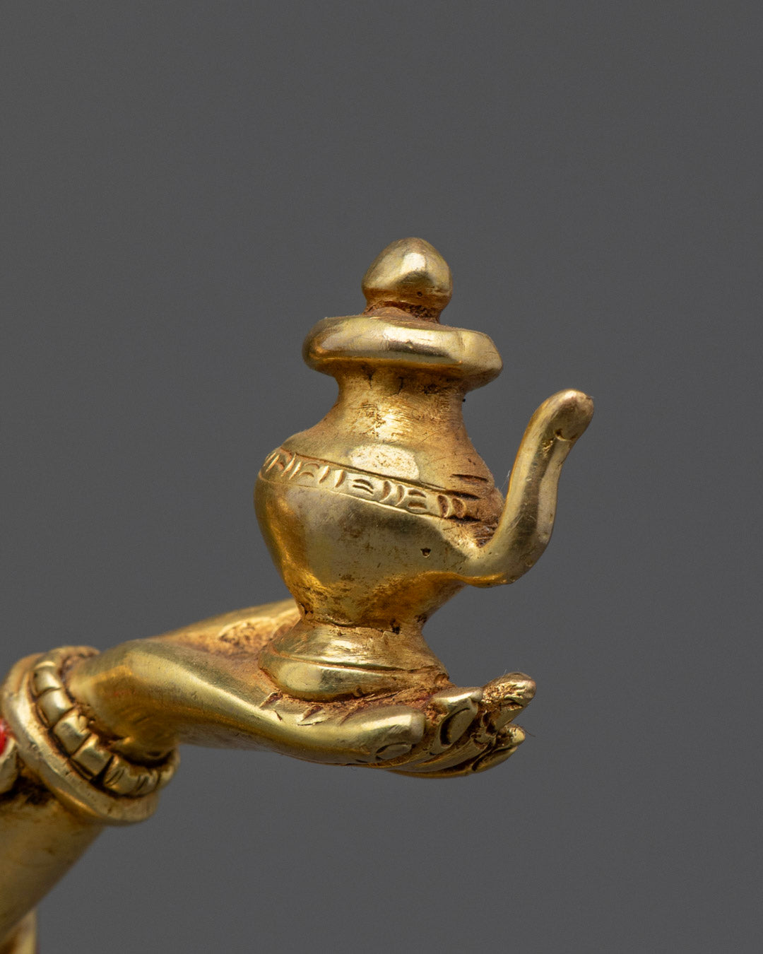 Padmasambhava with Disciple Statue | Traditional Tibetan Buddhist Art